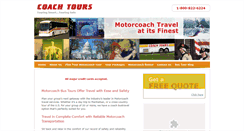 Desktop Screenshot of coachtour.com